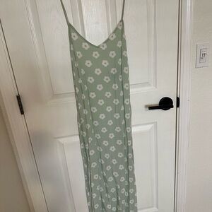 Motel Rocks Sage Floral Maxi Dress